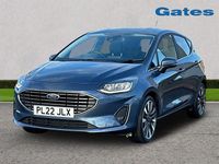 Used Ford Fiesta Titanium 2022 Blue Hatchback