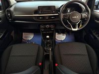 Used Kia Picanto 66 HP (48 kW) 2022 Blue Hatchback