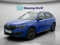 Used Skoda Kamiq Monte Carlo 150 HP (110 kW) 2022 Blue SUV