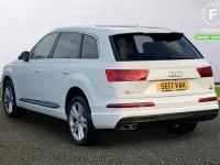 Used Audi Q7 S-Line 218 HP (160 kW) 2017 White SUV