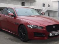 Used Jaguar XE R-Sport 180 HP (132 kW) 2016 Red Sedan