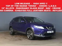 Used Nissan Qashqai S 110 HP (80 kW) 2017 Blue SUV