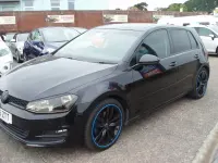 Used VW Golf VII GT 2016 Black Hatchback