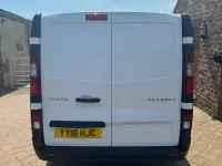 Second-hand Renault Trafic Business 125 CP (91 kW) 2018 Alb Monovolum