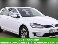 Used VW e-Golf 100 kW (136 HP) 2020 White Hatchback