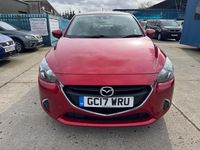 Begagnad Mazda 2 2017 Röd Halvkombi