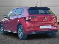 Used VW Polo R-line 95 HP (69 kW) 2022 Kings red Hatchback