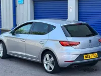 Used Seat Leon FR 125 HP (91 kW) 2017 Silver Hatchback