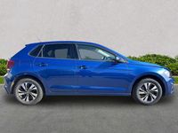 Used VW Polo Match 80 HP (58 kW) 2021 Blue Hatchback