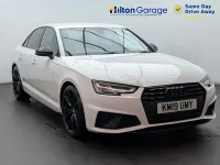 Used Audi A4 Black Edition 190 HP (139 kW) 2019 White Sedan