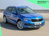 Used Skoda Kamiq SE L 115 HP (84 kW) 2024 Race blue metallic SUV