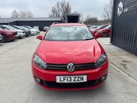 Used VW Golf VII SE 105 HP (77 kW) 2013 Red Estate