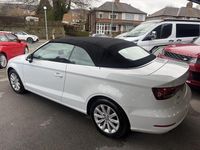 Used Audi A3 Cabriolet 2014 White Cabriolet