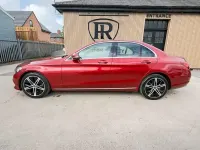 Usado Mercedes C220 Sport Edition 194 HP (142 kW) 2019 Vermelho Sedan