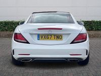 Used Mercedes SLC200 AMG line 2017 White Cabriolet