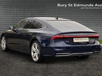 Used Audi A7 S-Line 200 HP (147 kW) 2020 Blue Sedan