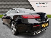 Used Mercedes E350 AMG line 313 HP (230 kW) 2019 Black Coupe