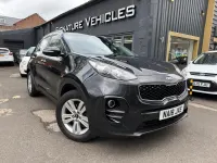 Usado Kia Sportage 130 HP (95 kW) 2018 Preto SUV