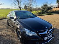 Used Mercedes E350 AMG line 2014 Black Coupe