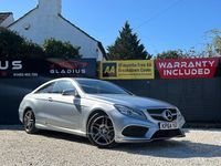 Used Mercedes E220 AMG line 2014 Silver Coupe
