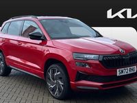 Used Skoda Karoq SportLine 150 HP (110 kW) 2023 Red SUV