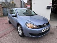 Used VW Golf VI SE 122 HP (89 kW) 2009 Blue Hatchback