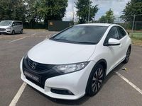 Used Honda Civic SE Plus 2014 White Hatchback