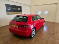 Used Audi A3 Sport 184 HP (135 kW) 2015 Red Hatchback