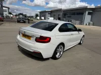 Used BMW 218 M Sport 147 HP (108 kW) 2016 White Coupe