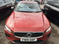 Begagnad Volvo S60 R-Design 250 HK (183 kW) 2019 Röd Sedan