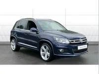 Usado VW Tiguan R-line Edition 150 CV (110 kW) 2016 Azul SUV