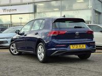 Used VW Golf VII Life 150 HP (110 kW) 2021 Blue Hatchback
