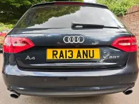 Used Audi A4 Advanced 2013 Blue Estate