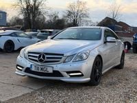 Used Mercedes E220 170 HP (125 kW) 2011 Silver Coupe