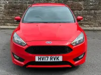 Used Ford Focus ST-Line 120 HP (88 kW) 2017 Red Hatchback
