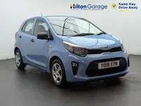 Used Kia Picanto 66 HP (48 kW) 2019 Blue Hatchback