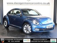 Used VW Beetle Design 150 HP (110 kW) 2016 Blue Hatchback