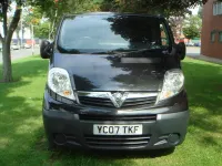 Used Vauxhall Vivaro 115 HP (84 kW) 2007 Black MPV