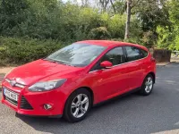 Used Ford Focus Zetec 2013 Red Hatchback