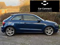 Used Audi A1 S-Line 122 HP (89 kW) 2012 Scuba blue Hatchback