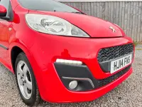 Used Peugeot 107 Allure 68 HP (50 kW) 2014 Red Hatchback