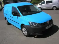 Used VW Caddy Startline 102 HP (75 kW) 2015 Blue MPV