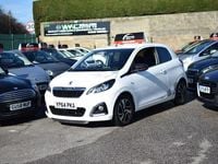 Used Peugeot 108 Allure 82 HP (60 kW) 2014 White Hatchback