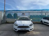 Used Ford Focus Zetec 2015 White Hatchback