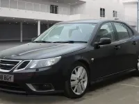 Used Saab 9-3 280 HP (205 kW) 2008 Black Sedan