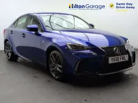Used Lexus IS300h Sport Line 219 HP (161 kW) 2018 Blue Sedan