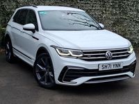 Used VW Tiguan R-line 150 HP (110 kW) 2022 White SUV
