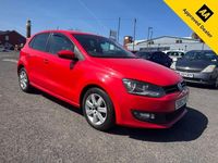 Used VW Polo Match 60 HP (44 kW) 2012 Red Hatchback