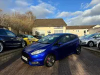 Used Ford Fiesta ST 182 HP (133 kW) 2017 Blue Hatchback