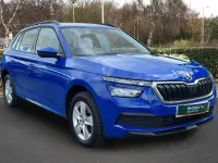 Used Skoda Kamiq 94 HP (69 kW) 2020 Blue SUV
